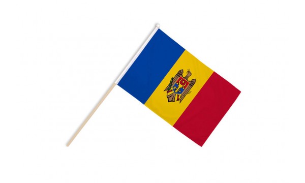 Moldova Hand Flags